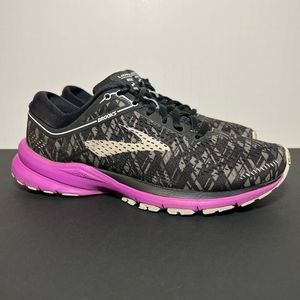 Womens BROOKS Launch 5 Black Running Shoes / Size 6.5